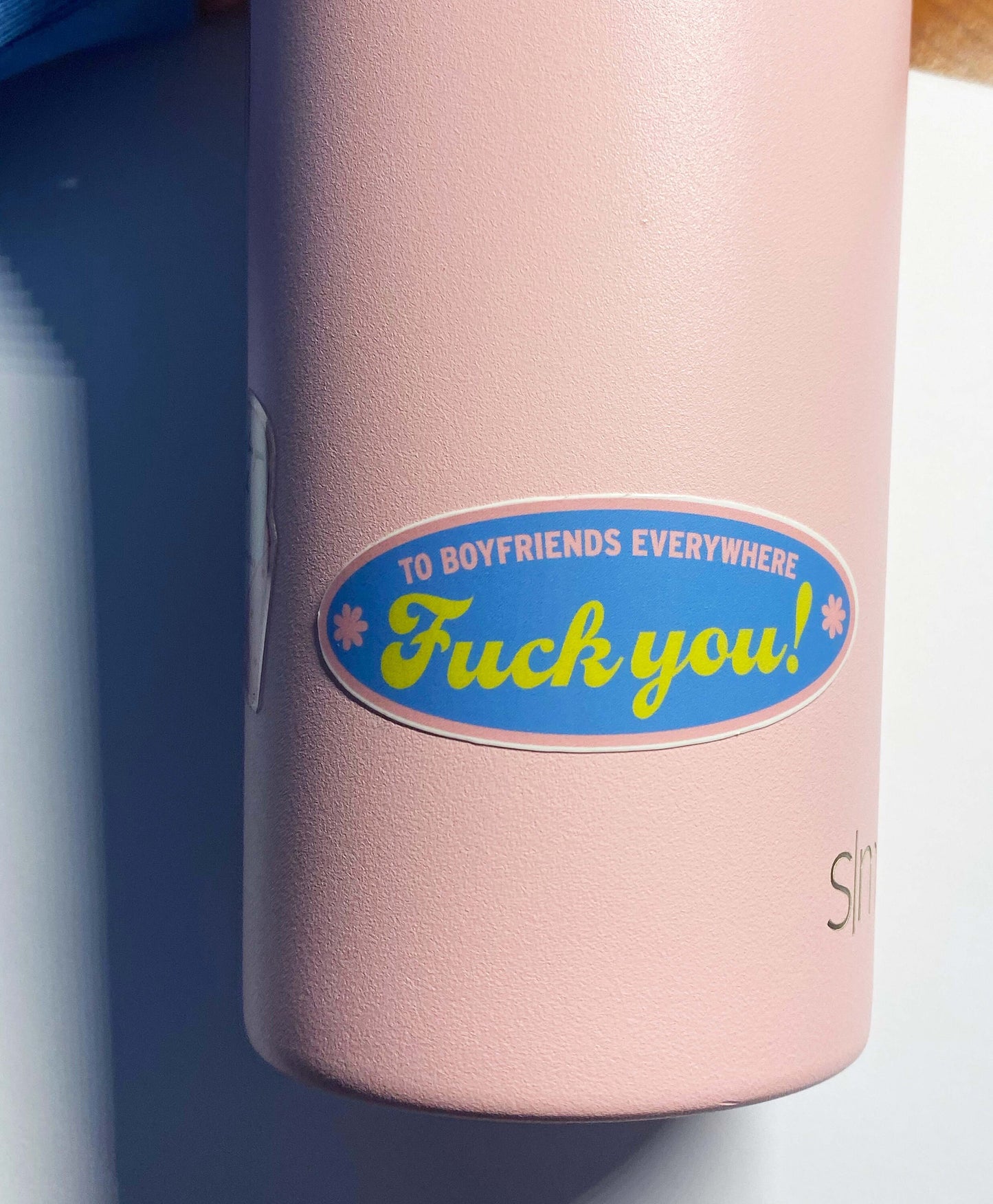 Boyfriends Song Sticker & Car Bumper Sticker: "To Boyfriends Everywhere F*ck You" - Harry Styles Inspired
