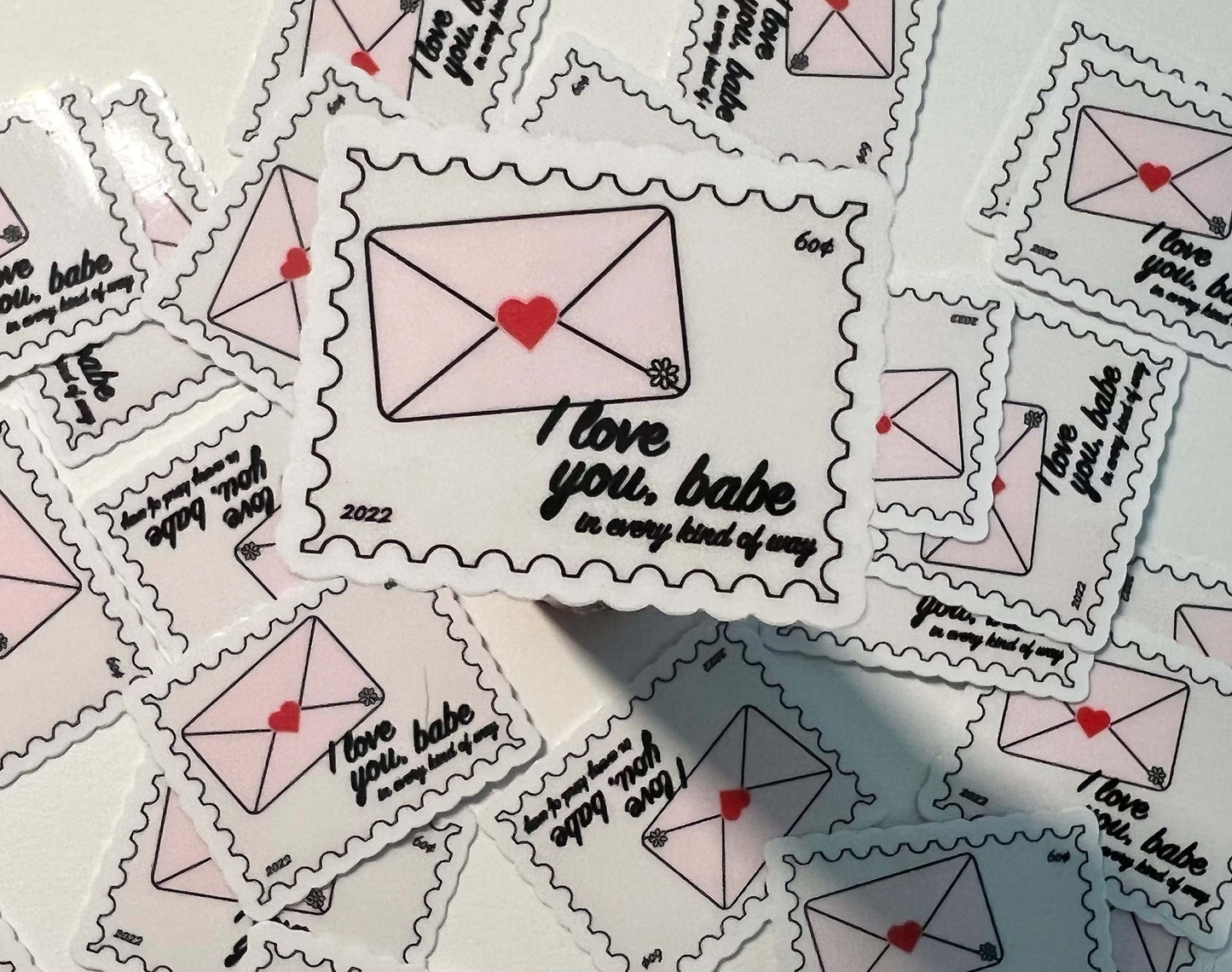 Music For A Sushi Restaurant Mini Stamp Stickers - HS