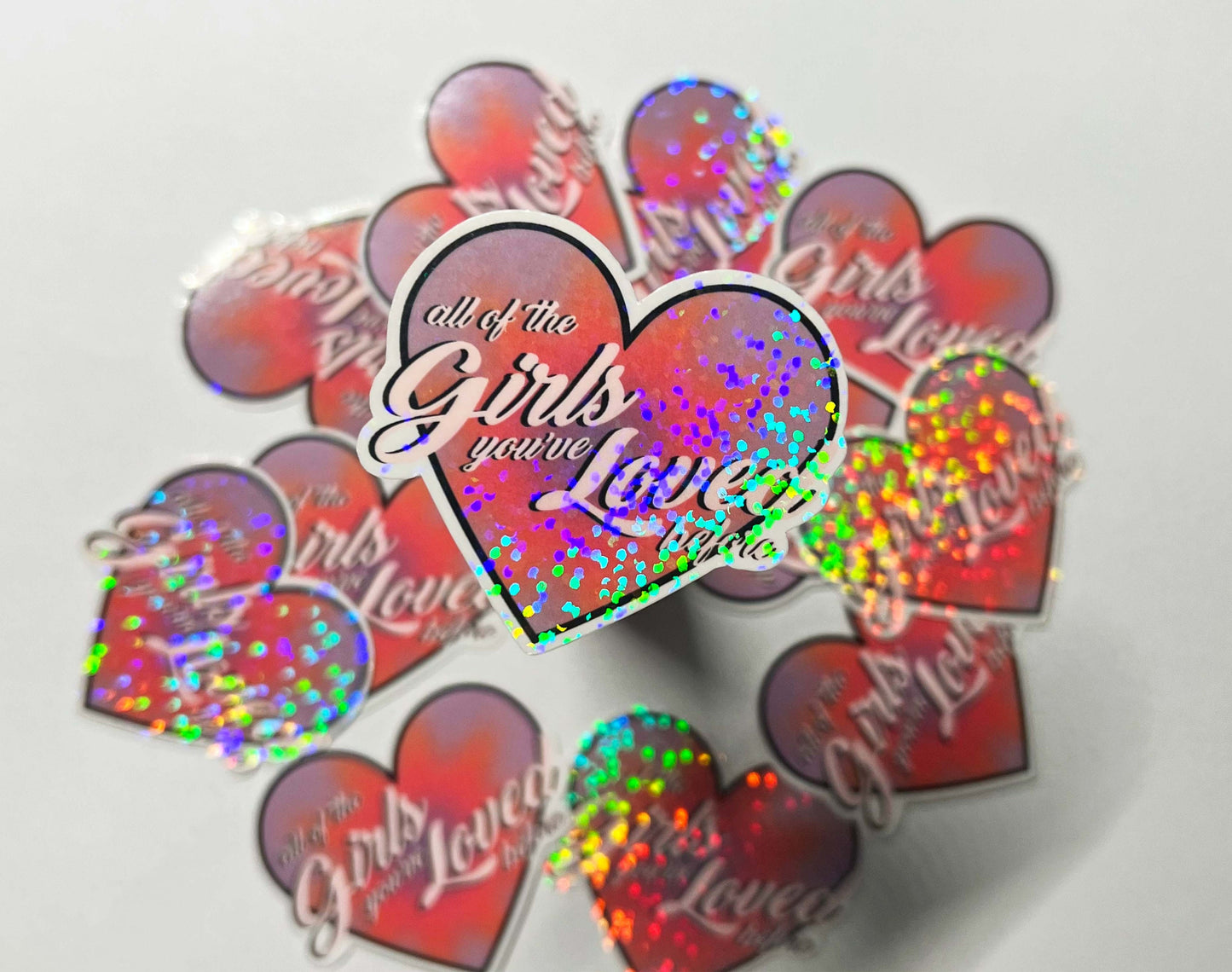 All Of The Girls You've Loved Before - Lover - Taylor Swift Sticker