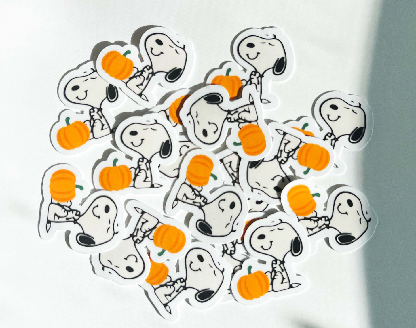 Snoopy Halloween/Fall Pumpkin Mini Sticker