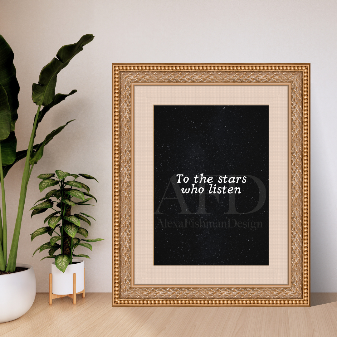 Stars & Dreams Posters (DIGITAL DOWNLOAD)