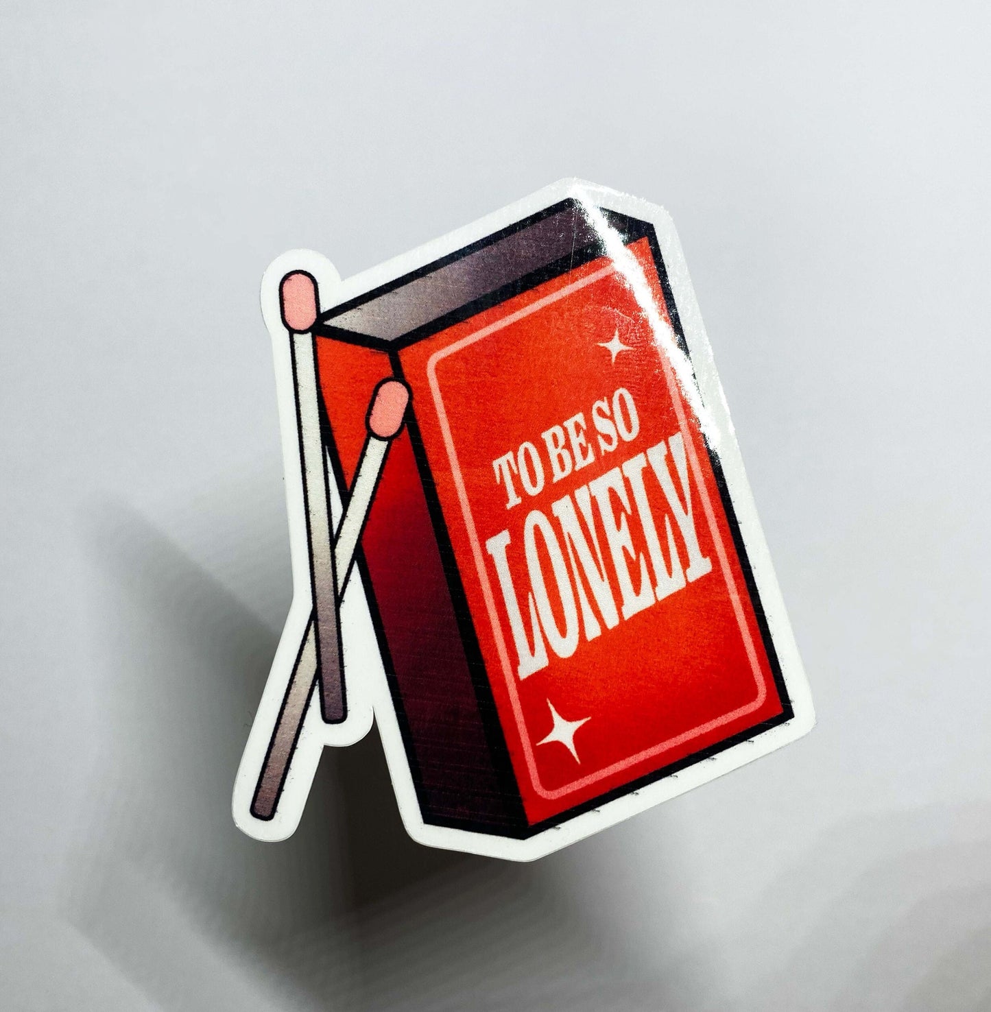 Harry Styles To Be So Lonely Sticker, TBSL Song: 2 x2.5 inches