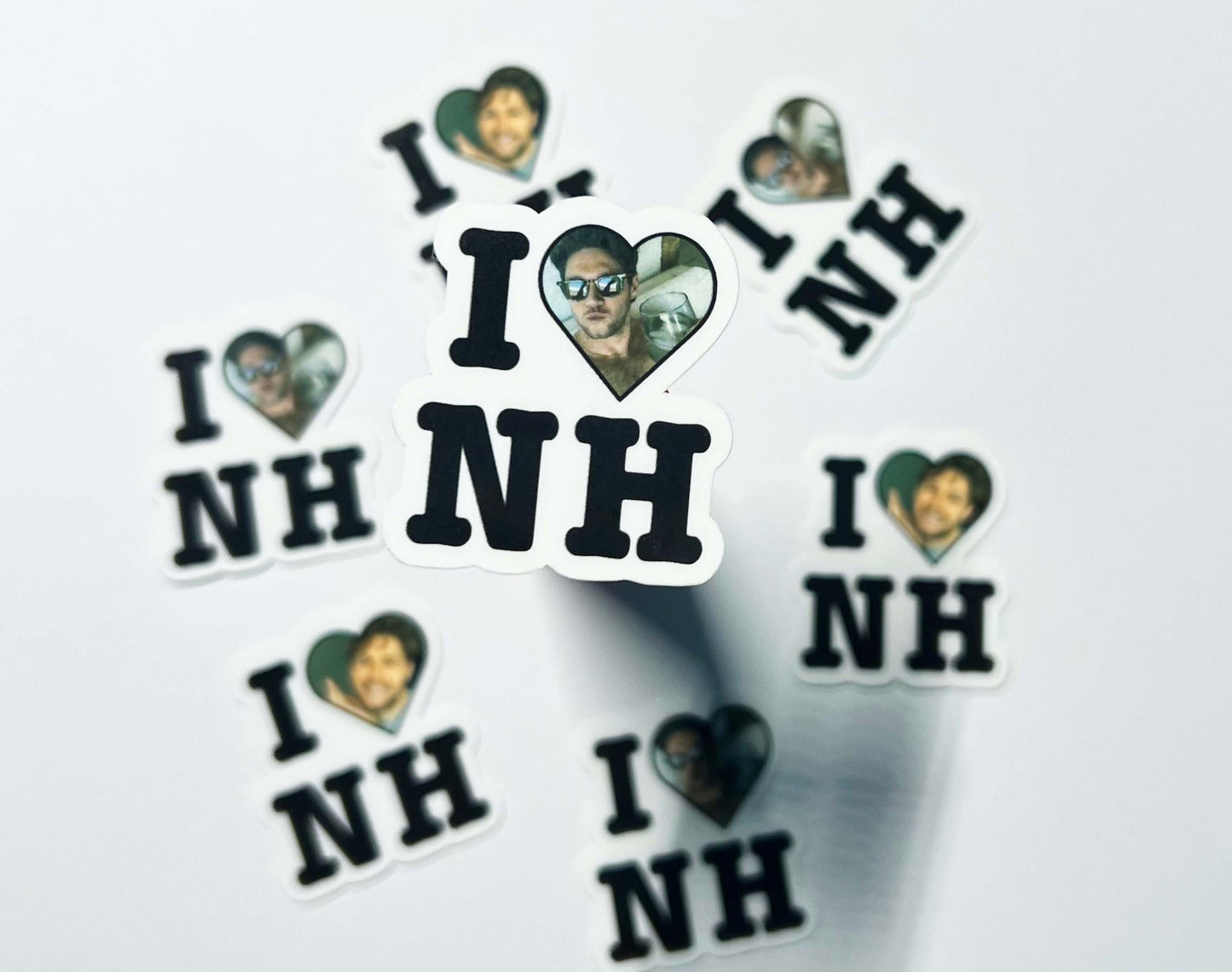 I Heart Harry, Taylor, Niall, Louis and 1D Photo Stickers