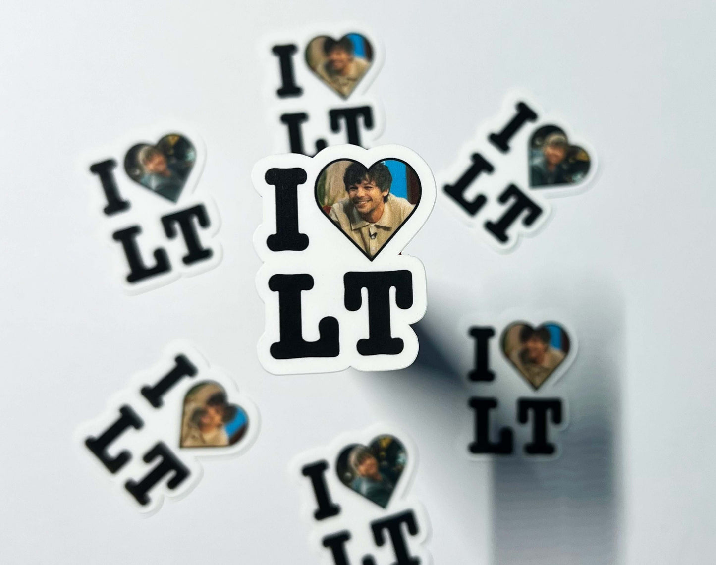 I Heart Harry, Taylor, Niall, Louis and 1D Photo Stickers