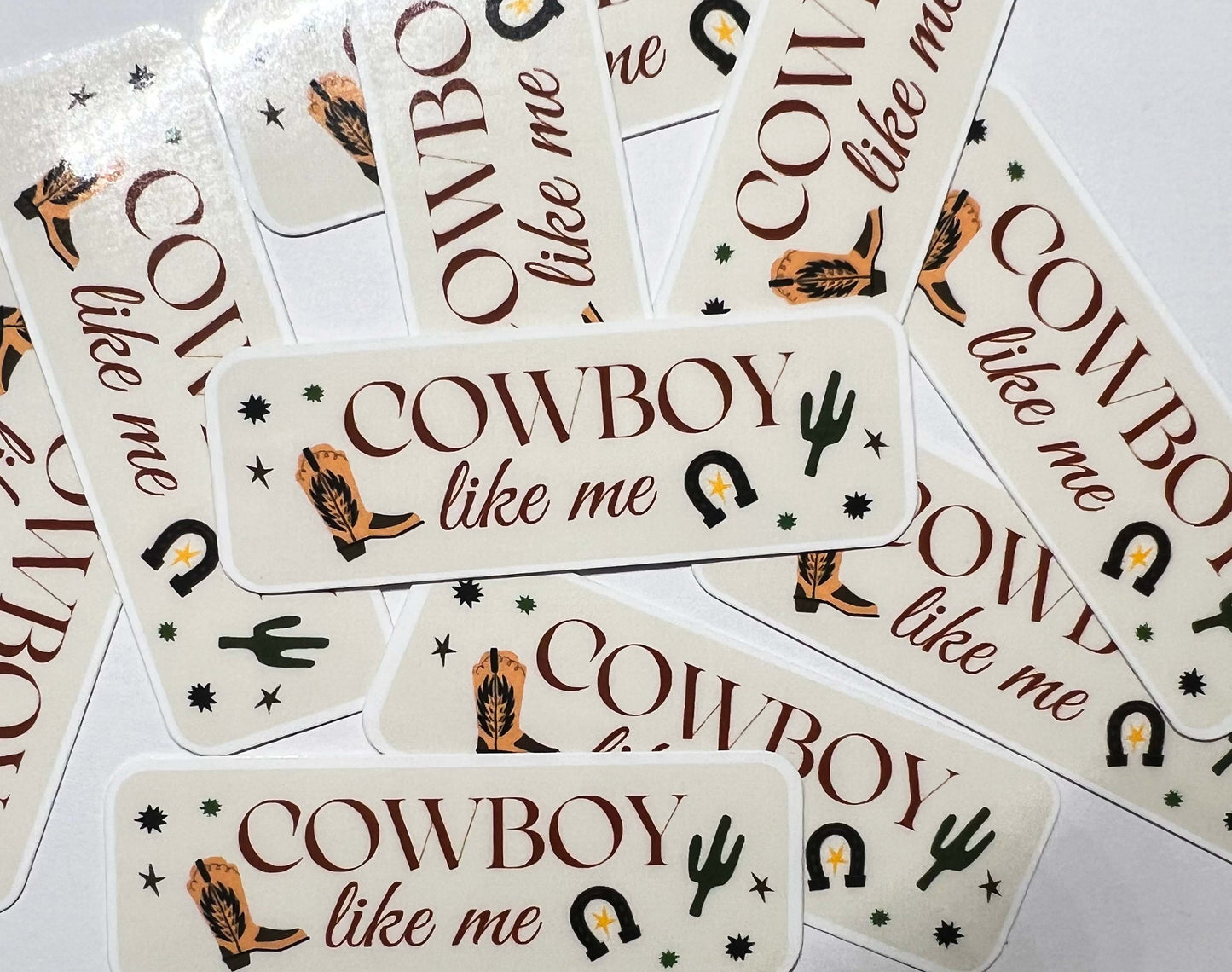 Cowboy Like Me - Taylor Swift Sticker