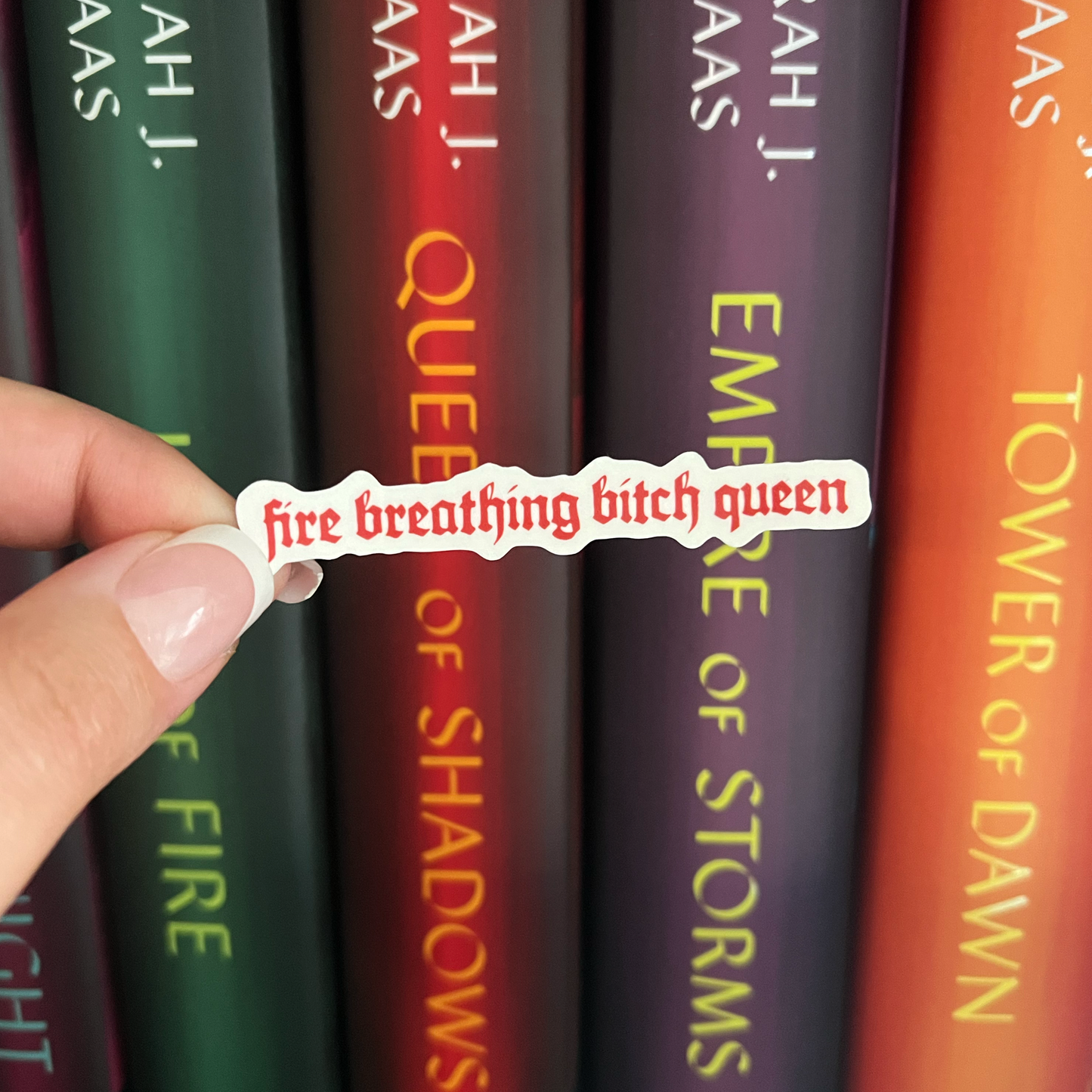 Fire Breathing B*tch Queen Sticker TOG