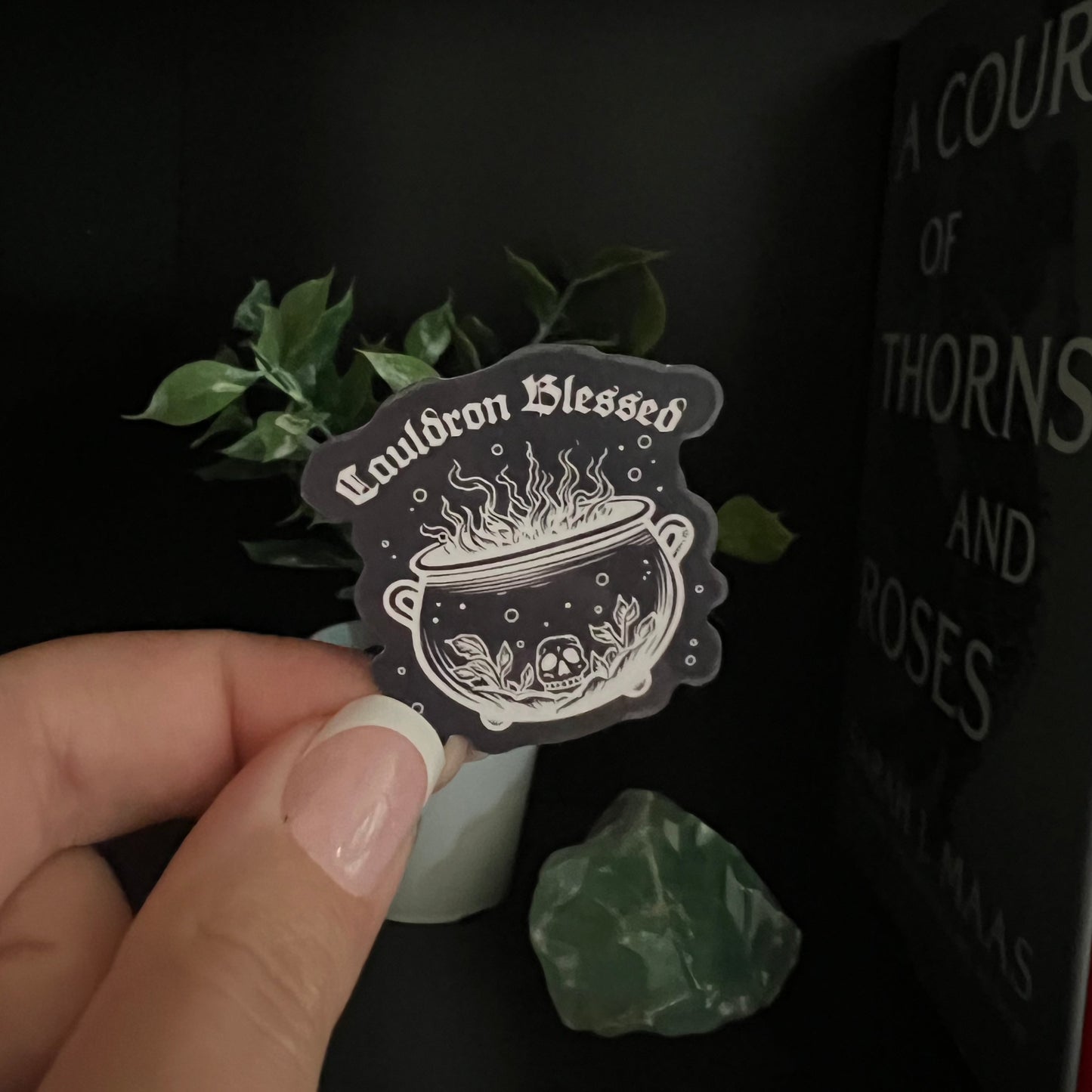 Cauldron Blessed Sticker ACOTAR