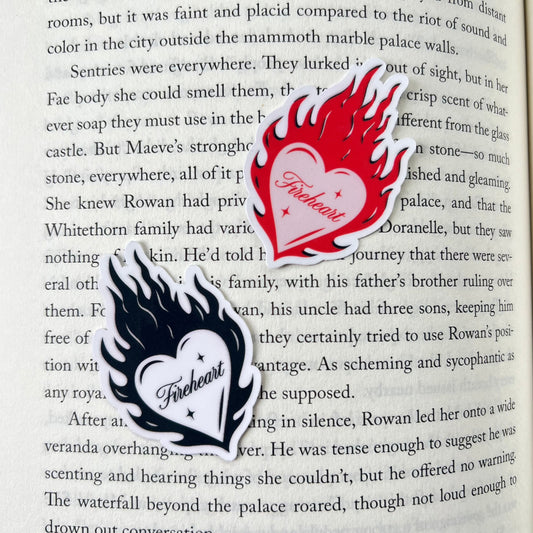 Fireheart Heart & Flames Sticker TOG