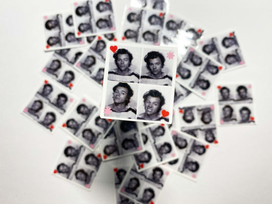 Harry Styles Photo Booth Sticker