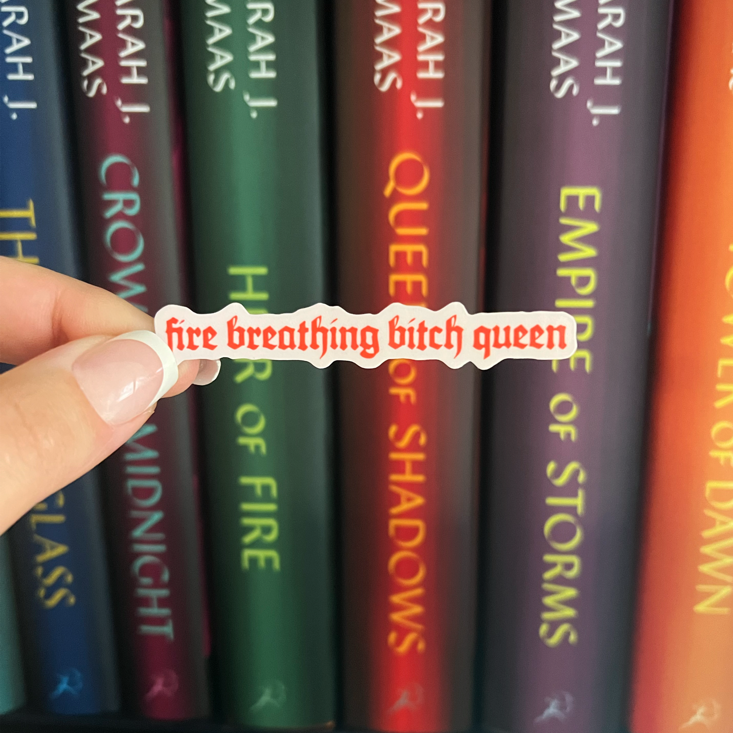 Fire Breathing B*tch Queen Sticker TOG