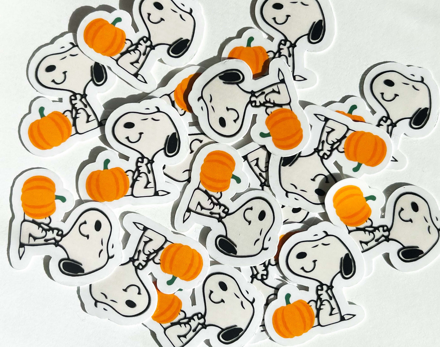 Snoopy Halloween/Fall Pumpkin Mini Sticker