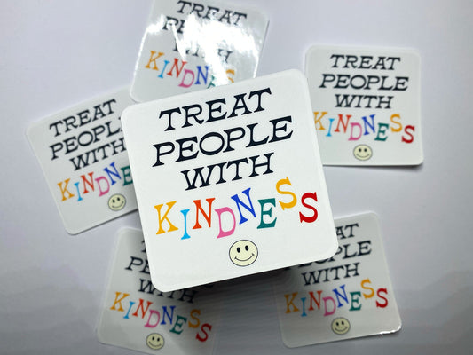 Treat People With Kindness Harry Song Inspired Sticker - TPWK