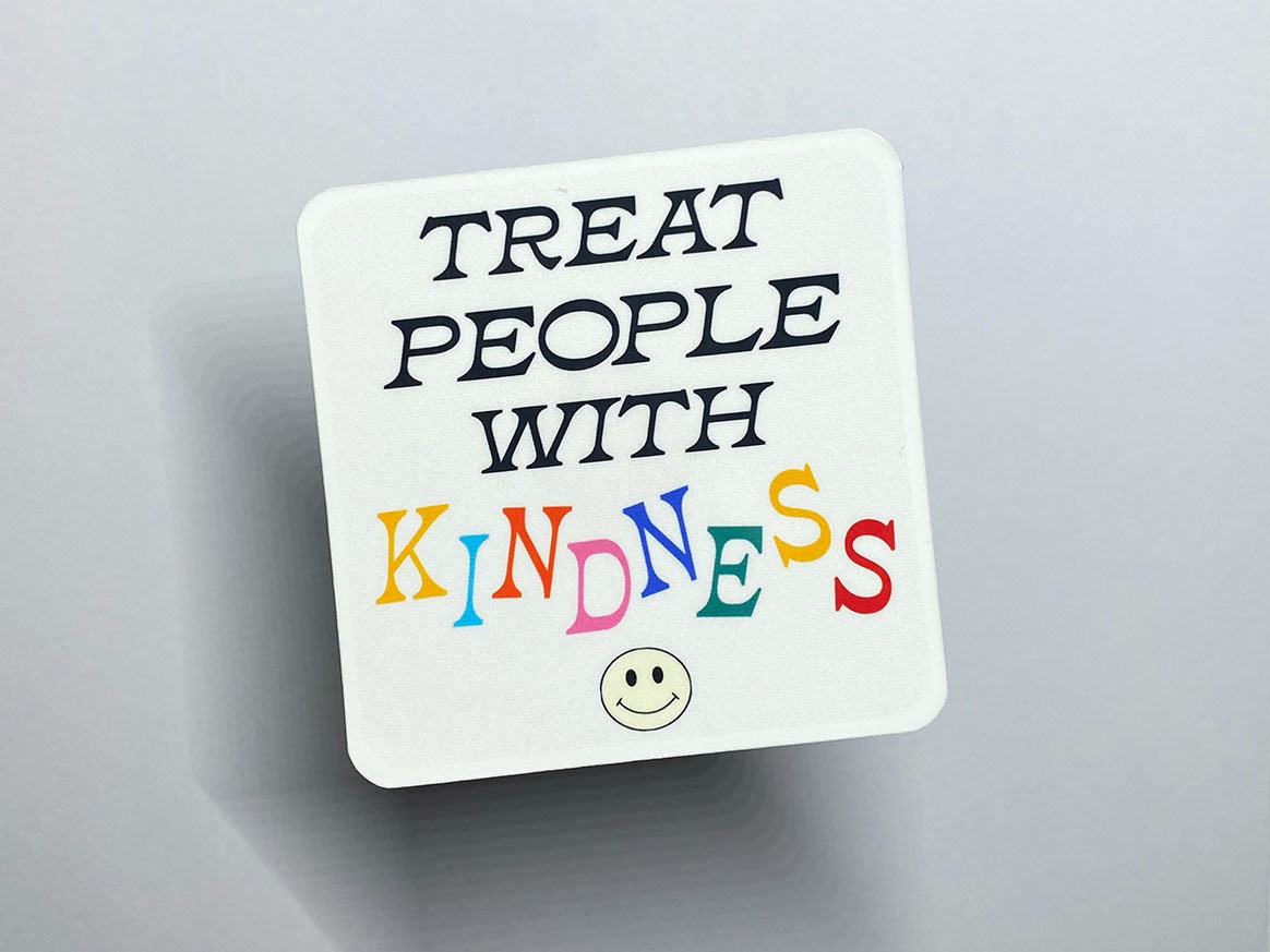 Treat People With Kindness Harry Song Inspired Sticker - TPWK