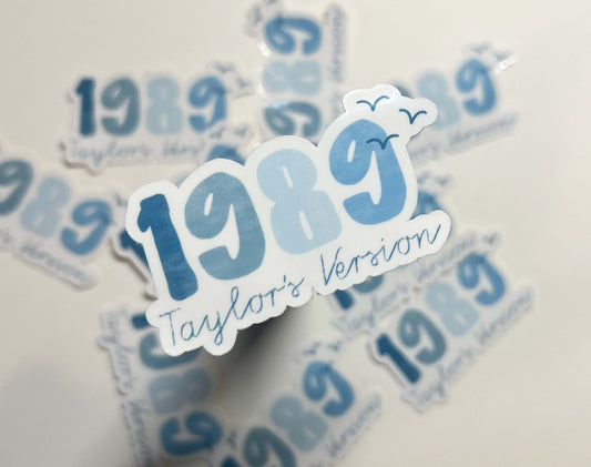 1989 Taylor's Version Sticker